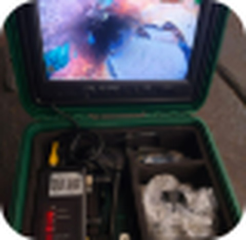 Equipamento de câmera de inspeção de tubulação de esgoto